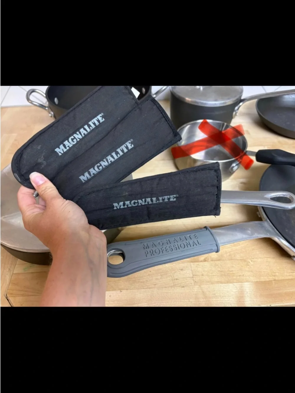 Magnalite GHC Professional 8 Piece Pots and Pans Anodized Aluminum Set USA